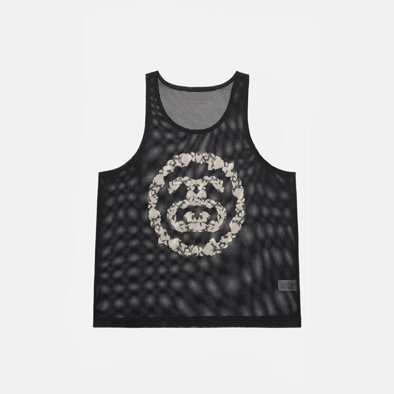 Европейский и американский летний дышащий геометрический принт повседневный спортивный жилет XL чёрный
Европейский и американский летний дышащий геометрический принт повседневный спортивный жилет XL чёрный