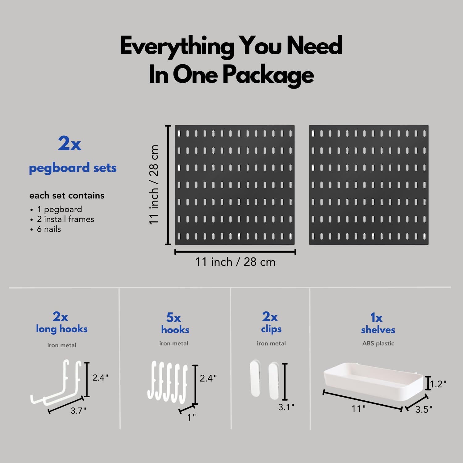 Набір комбінацій пегбордів, Модульне підвішування пегбордів та аксесуарів для настінного органайзера, Організація рукоділля, Вітрина для прикрас, Зберігання в дитячій кімнаті 22″×22″ коричневий/дубильна кора
Набір комбінацій пегбордів, Модульне підвішування пегбордів та аксесуарів для настінного органайзера, Організація рукоділля, Вітрина для прикрас, Зберігання в дитячій кімнаті 22″×22″ коричневий/дубильна кора
