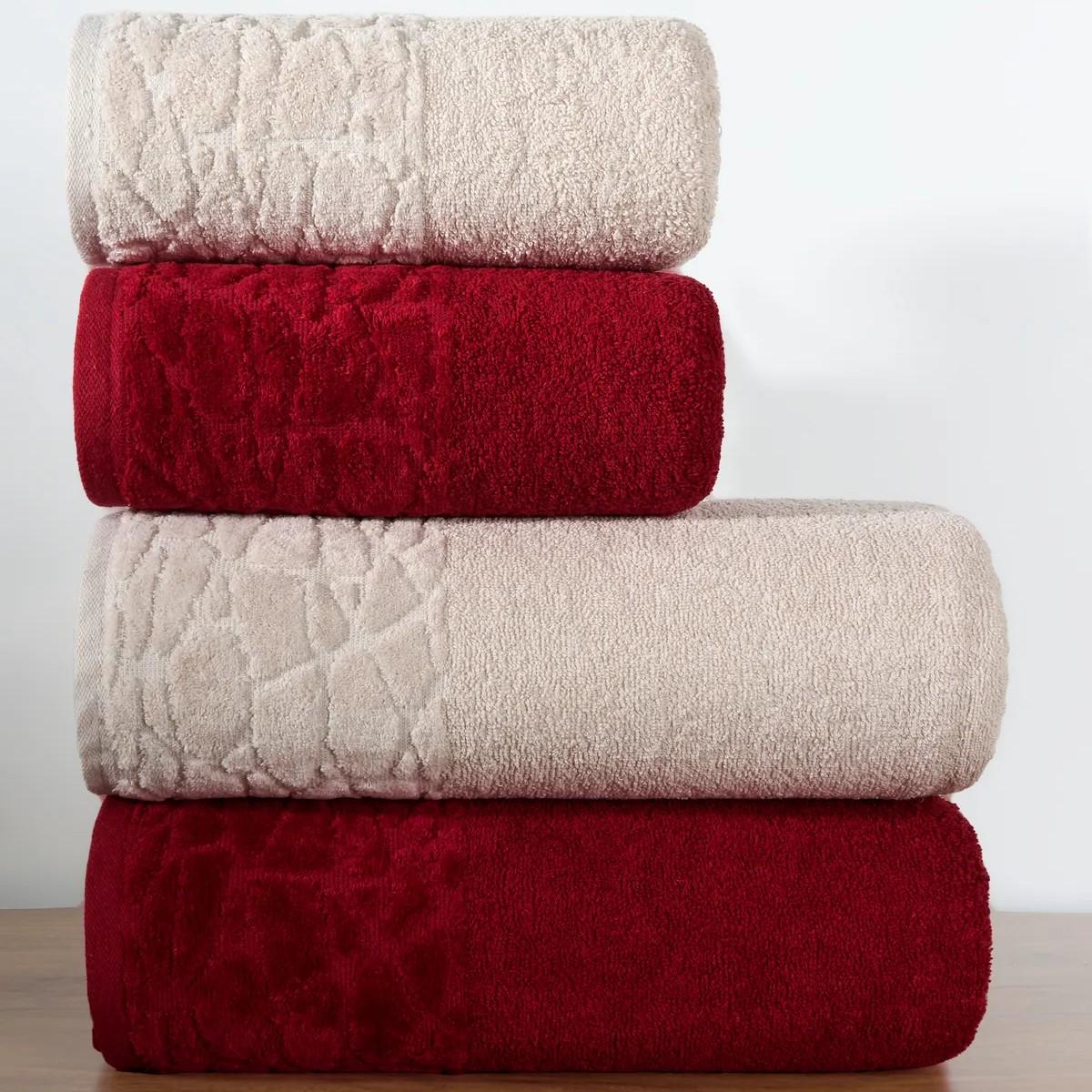 2 Bath Towel 70x140cm, 2 Hand Towel 50X90cm Set, Turkish Towel,100% Cotton, High Quality,Soft, Super Absorbent,Vibrant Colour,Red&White towel 70x140 (cm),50x90 (cm) білий/червоний
2 Bath Towel 70x140cm, 2 Hand Towel 50X90cm Set, Turkish Towel,100% Cotton, High Quality,Soft, Super Absorbent,Vibrant Colour,Red&White towel 70x140 (cm),50x90 (cm) білий/червоний