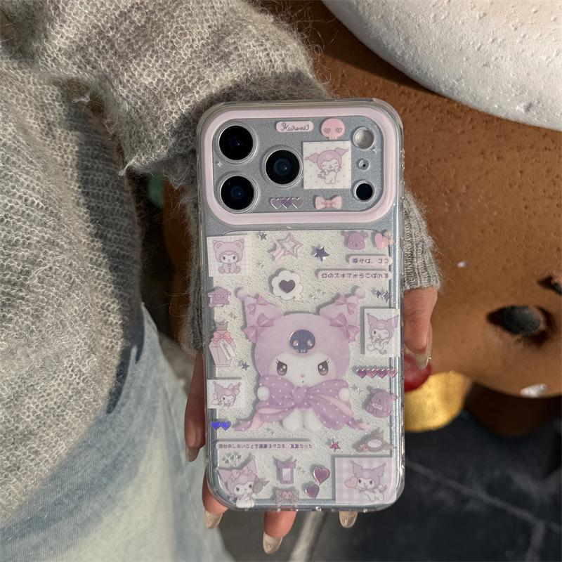 Kuromi Cartoon Laser iPhone 17/16 Pro Max/15/14 Girly Heart Case iPhone 15 Pro
Kuromi Cartoon Laser iPhone 17/16 Pro Max/15/14 Girly Heart Case iPhone 15 Pro