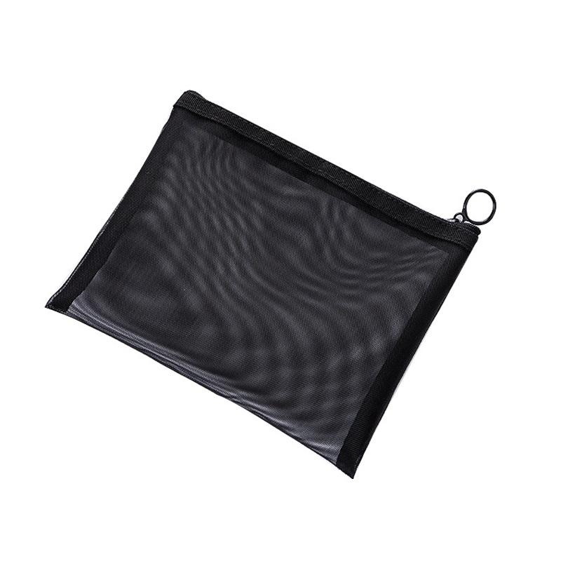 1PCS Women Travel Zipper Make Up Makeup Bag Organizer Storage Pouch Black Mesh Cosmetic Bag Toiletry Clear Wash Bags Case
1PCS Women Travel Zipper Make Up Makeup Bag Organizer Storage Pouch Black Mesh Cosmetic Bag Toiletry Clear Wash Bags Case