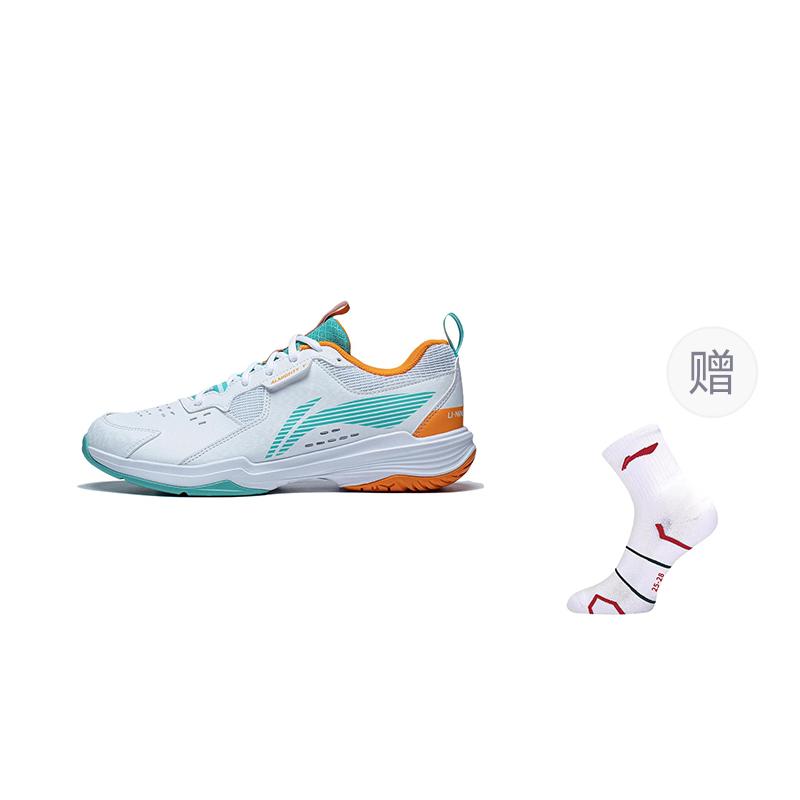 Взуття для бадмінтону Li Ning Ace Унісекс Низькі Білий/Зелений/Помаранчевий AYTT001-2 44
Взуття для бадмінтону Li Ning Ace Унісекс Низькі Білий/Зелений/Помаранчевий AYTT001-2 44