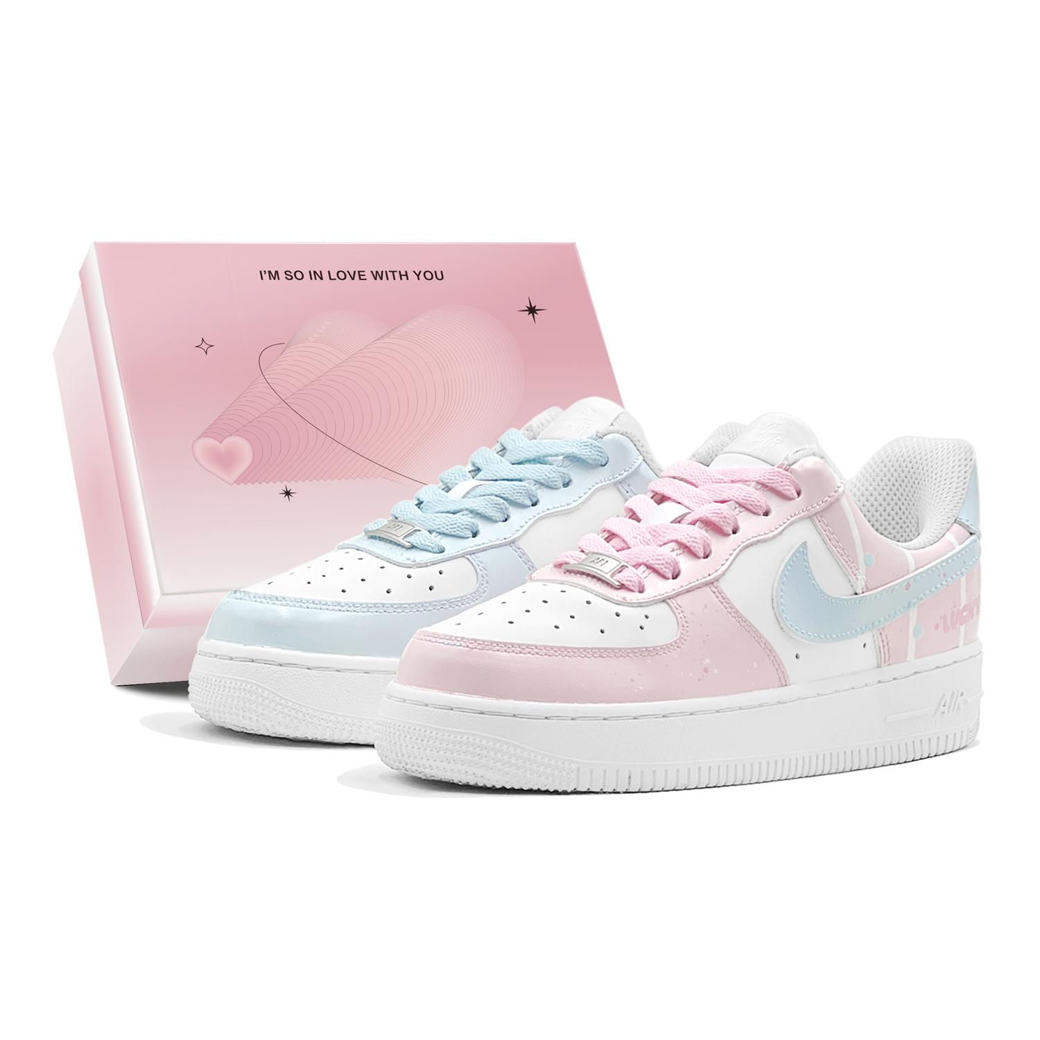 Nike Air Force 1 GS Couple s, Romantic Favor, Icing Sugar Dream, Reverse Mismatched Color Low top Skateboard Shoes DH2920-111(TeamS2-S-BOX) 38
Nike Air Force 1 GS Couple s, Romantic Favor, Icing Sugar Dream, Reverse Mismatched Color Low top Skateboard Shoes DH2920-111(TeamS2-S-BOX) 38