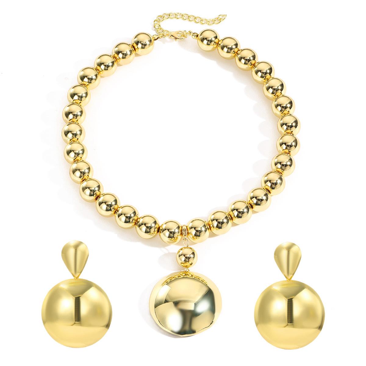 Комплект украшений Простое ожерелье из бисера Съемный металлический полукруглый кулон Увеличенное ожерелье из бисера
Комплект украшений Простое ожерелье из бисера Съемный металлический полукруглый кулон Увеличенное ожерелье из бисера