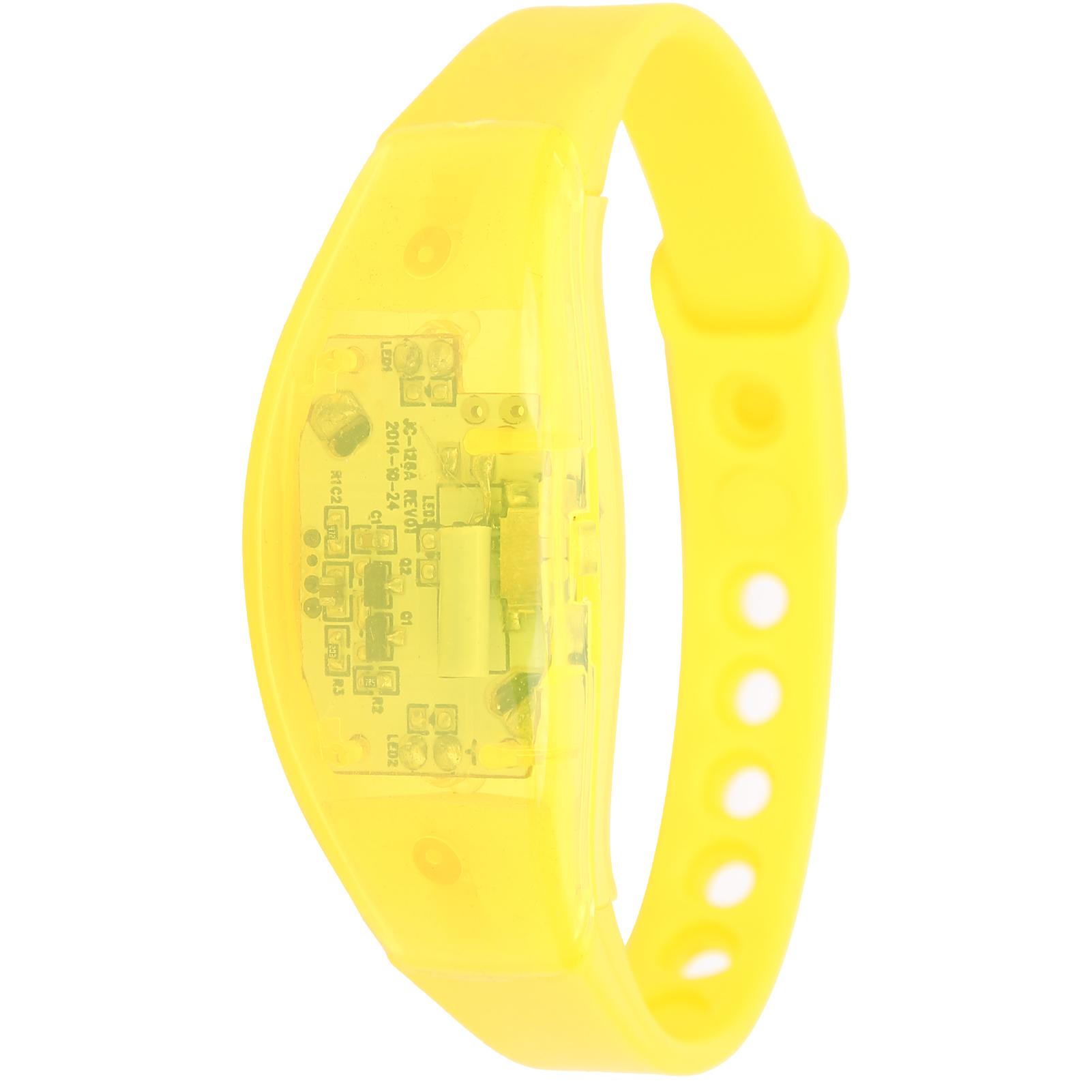 Night Running Adjustable LED Bracelet Light Up Silicone Flashing Wristband for Party жовтий
Night Running Adjustable LED Bracelet Light Up Silicone Flashing Wristband for Party жовтий