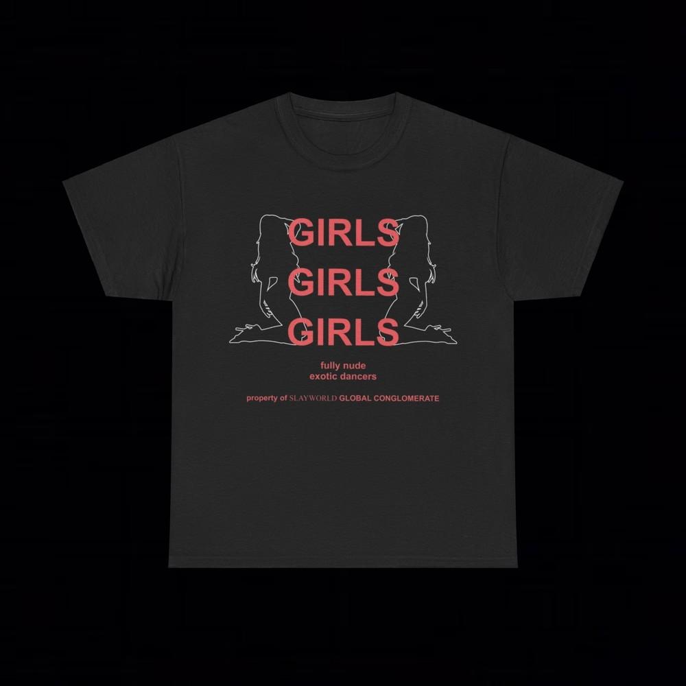 Slayworld Girls Exotic Dancers T Shirt Summrs Kankan Yeat opium y2k grunge goth Unisex T-Shirt XXL
Slayworld Girls Exotic Dancers T Shirt Summrs Kankan Yeat opium y2k grunge goth Unisex T-Shirt XXL