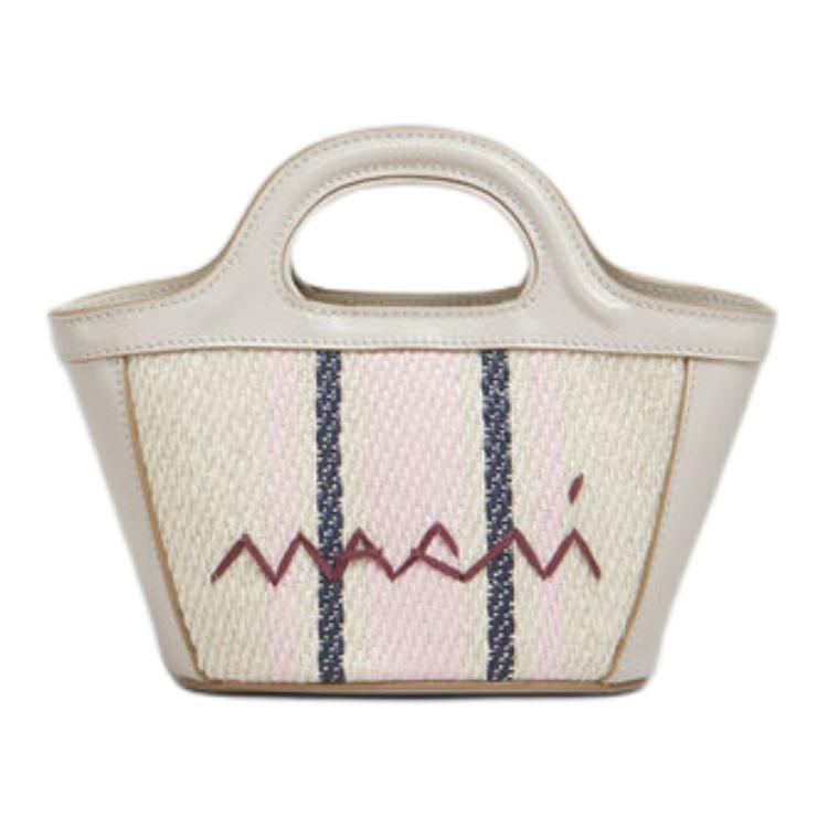 Marni Tropicalia Striped Pattern Embossed Detail Detachable Shoulder Strap Jute Shoulder Tote Bag Micro Women handbags BMMP0067Q7P8181ZO858 Basic Set (Bag+Dust Bag)
Marni Tropicalia Striped Pattern Embossed Detail Detachable Shoulder Strap Jute Shoulder Tote Bag Micro Women handbags BMMP0067Q7P8181ZO858 Basic Set (Bag+Dust Bag)