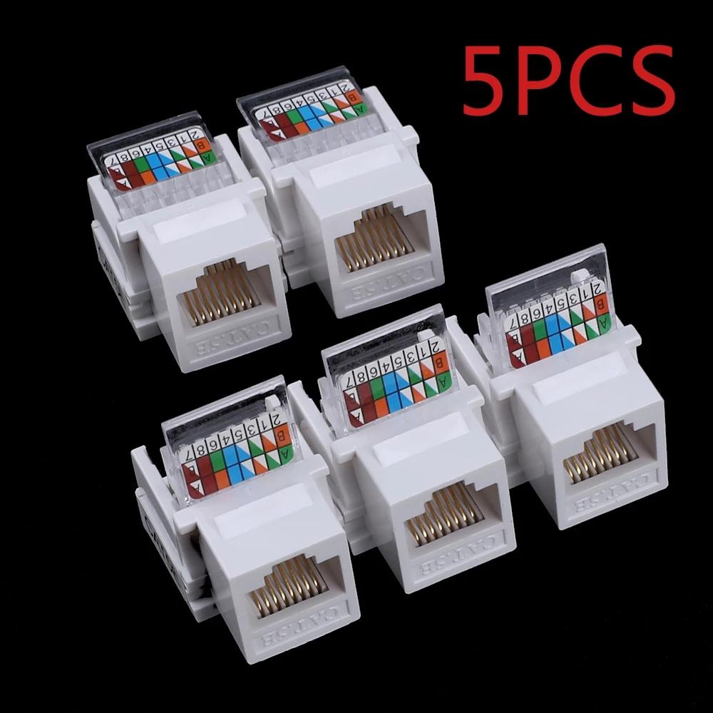 CAT5E UTP Plug Computer Outlet Network Module Information Socket Ethernet Cable RJ45 Connector білий
CAT5E UTP Plug Computer Outlet Network Module Information Socket Ethernet Cable RJ45 Connector білий