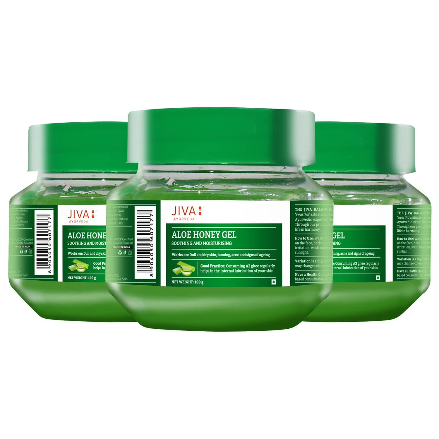 Jiva Aloe Honey Gel 100 g Pack Of 3 Hydrating Skin Gel For Daily Moisture Care All Skin Types Gentle Use
Jiva Aloe Honey Gel 100 g Pack Of 3 Hydrating Skin Gel For Daily Moisture Care All Skin Types Gentle Use