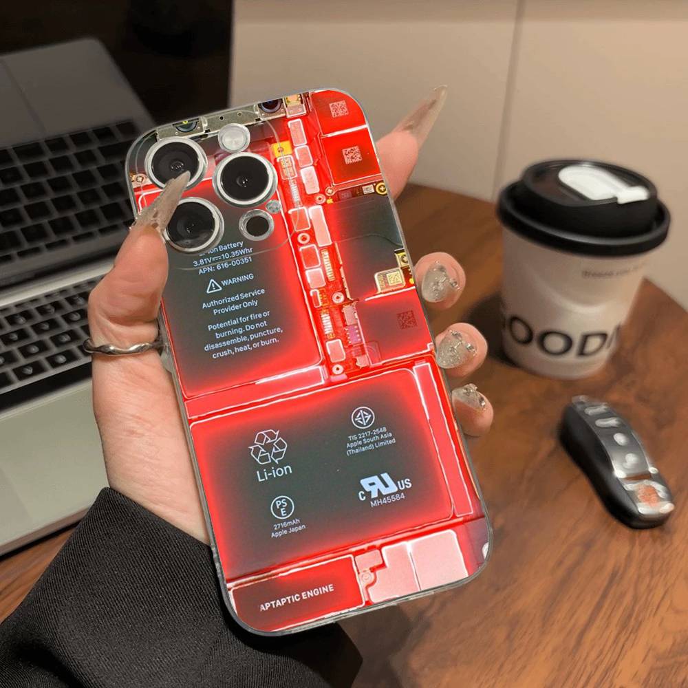 Creative Circuit Board Pattern Transparent Phone Case For iPhone 16 15 14 13 12 11 Pro Max Plus Soft Cover iPhone 13pro max
Creative Circuit Board Pattern Transparent Phone Case For iPhone 16 15 14 13 12 11 Pro Max Plus Soft Cover iPhone 13pro max