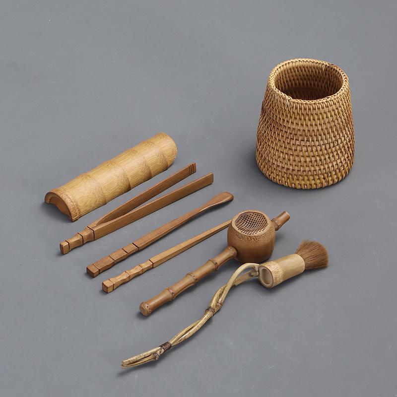 Japanese Style Tea Tray Tea Set Tea Art Performance Tea Ceremony Accessories Ornaments Handmade Weave Crafts Kung Fu Tea Gadgets
Japanese Style Tea Tray Tea Set Tea Art Performance Tea Ceremony Accessories Ornaments Handmade Weave Crafts Kung Fu Tea Gadgets