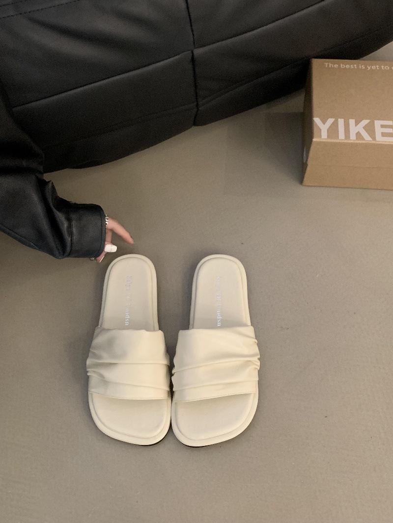 Серебристые шлепанцы на плоской подошве, женская обувь, носить 2025, новые летние пляжные сандалии на мягкой подошве 40 бежевый
Серебристые шлепанцы на плоской подошве, женская обувь, носить 2025, новые летние пляжные сандалии на мягкой подошве 40 бежевый