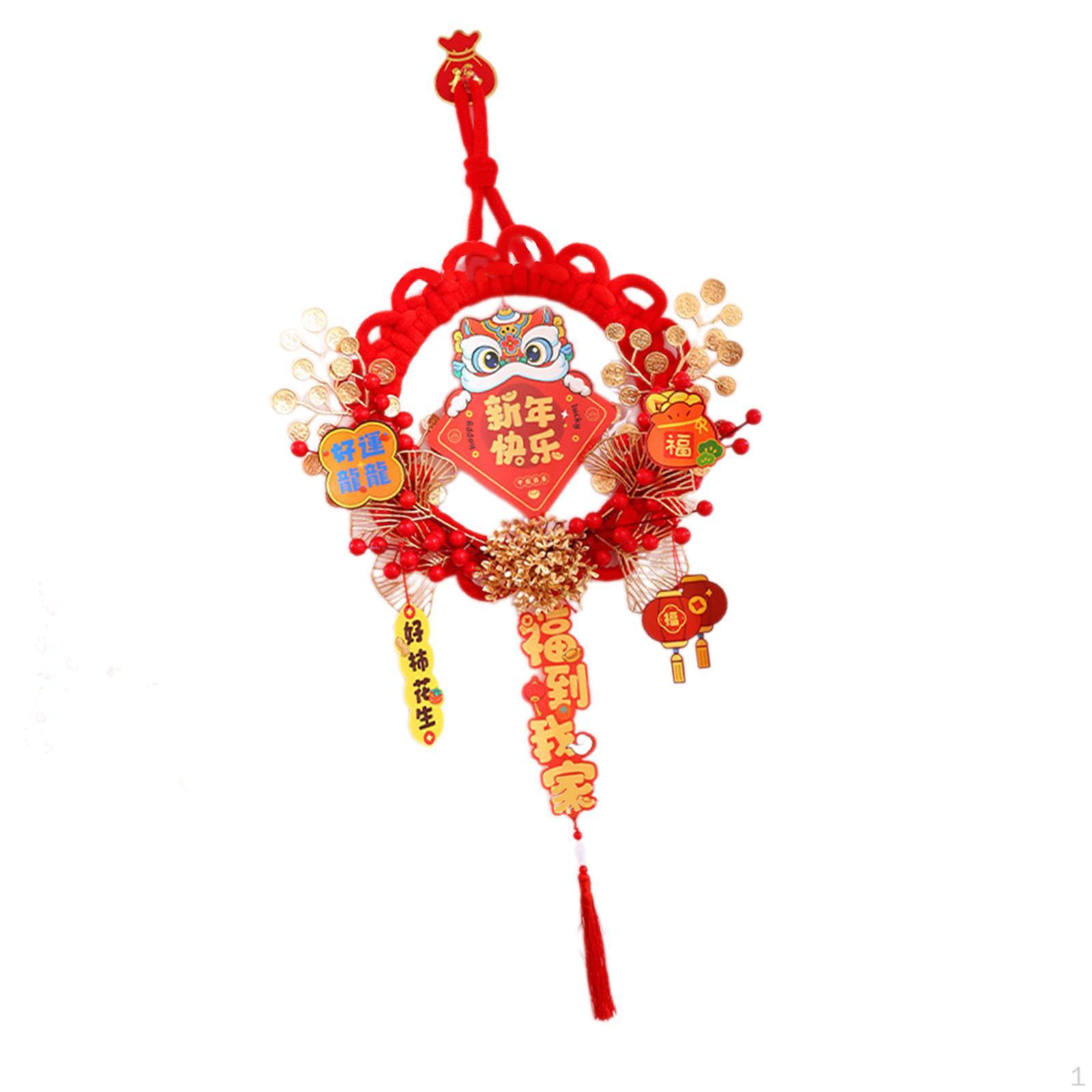 Китайский Год Украшения Лунный Венок Праздничные Принадлежности Весенний Фестиваль Подвесной Lion
Китайский Год Украшения Лунный Венок Праздничные Принадлежности Весенний Фестиваль Подвесной Lion