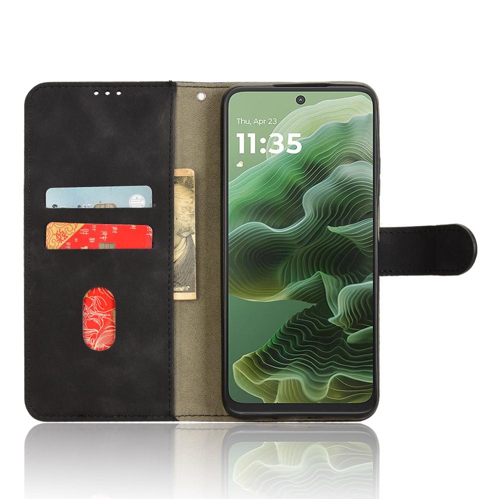 For Motorola Moto G35 5G Leather Case Skin-Feel Anti-Drop Wallet Flip Phone Cover Black
For Motorola Moto G35 5G Leather Case Skin-Feel Anti-Drop Wallet Flip Phone Cover Black
