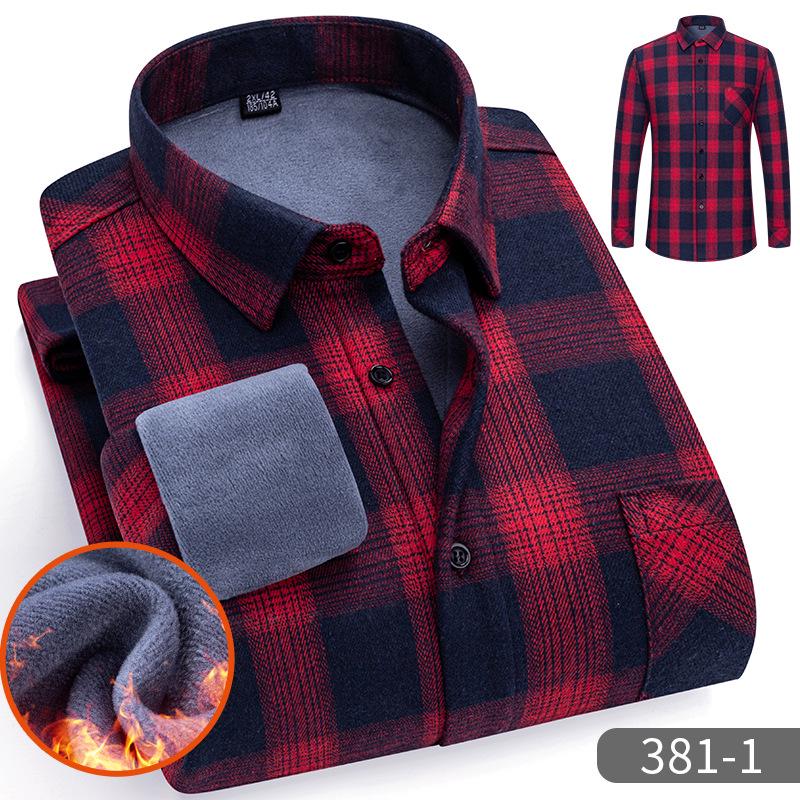 Men s Stylish Plaid Shirt, Long Sleeve, 100% Cotton, Brushed Velvet, Thickened for Spring and Winter. XXL
Men s Stylish Plaid Shirt, Long Sleeve, 100% Cotton, Brushed Velvet, Thickened for Spring and Winter. XXL