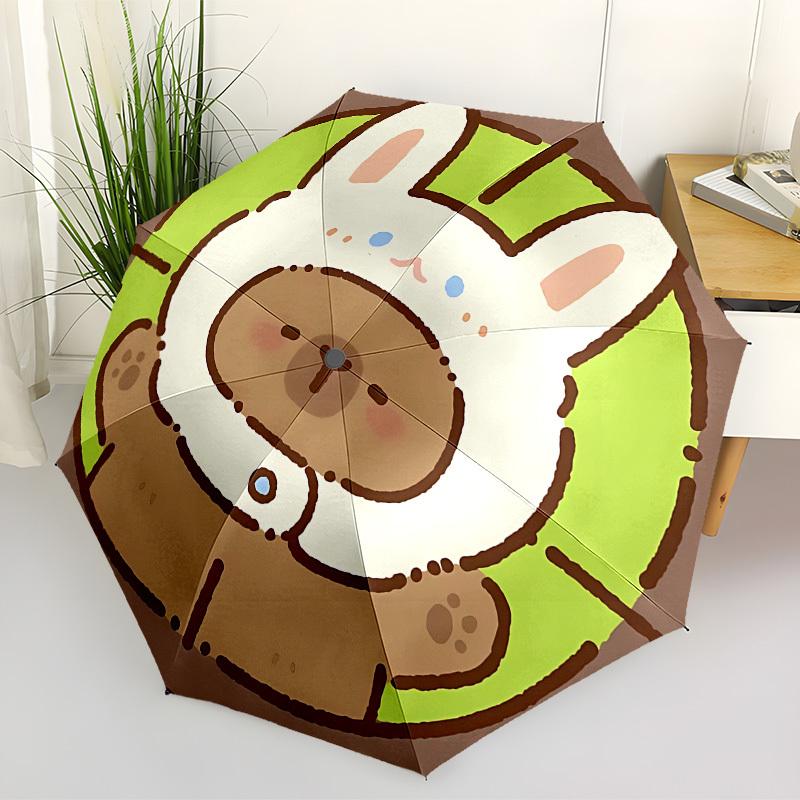 1pc Rabbit Capybara Target Automatic Open/Close Umbrella, Folding Compact Umbrella with Lightweight Design for Women/Men yy251028150
1pc Rabbit Capybara Target Automatic Open/Close Umbrella, Folding Compact Umbrella with Lightweight Design for Women/Men yy251028150