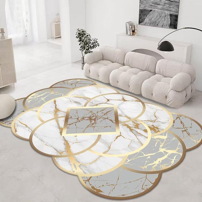 VIKAMA Modern Light Luxury Crystal Velvet Living Room Rug Dirt Resistant Washable Sofa Coffee Table Rug Bedroom Rug 40x60cm 16x24inch
VIKAMA Modern Light Luxury Crystal Velvet Living Room Rug Dirt Resistant Washable Sofa Coffee Table Rug Bedroom Rug 40x60cm 16x24inch