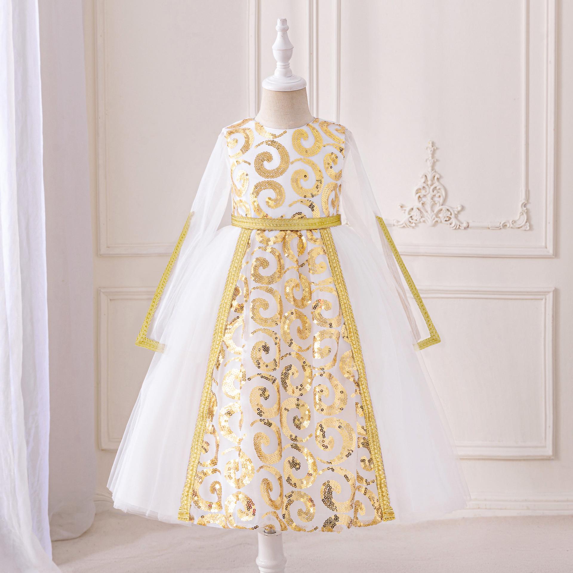 Girls Puffy Princess Embroidered Evening Robe, Ages 3-7, Long Sleeve 110 cm / 4Y
Girls Puffy Princess Embroidered Evening Robe, Ages 3-7, Long Sleeve 110 cm / 4Y
