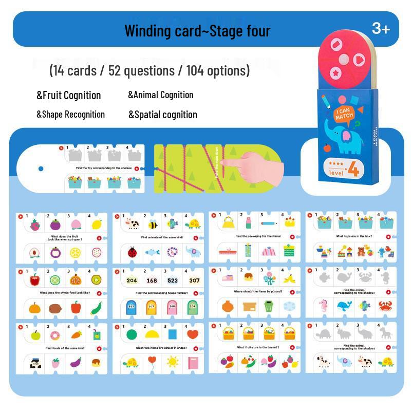 Cross-Border Lace-Up Puzzle Cards for Kids: Logical Thinking & Matching Toy for Ages 3+
Cross-Border Lace-Up Puzzle Cards for Kids: Logical Thinking & Matching Toy for Ages 3+