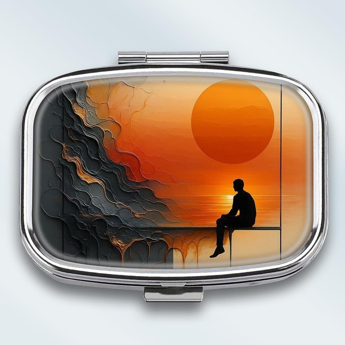 Portable Pill Box with 2 Compartments, Mini Metal Medicine Organizer Case, Cute Printed Pill Container for Vitamins, Pills, Jewelry, Travel, Daily Use різнокольоровий
Portable Pill Box with 2 Compartments, Mini Metal Medicine Organizer Case, Cute Printed Pill Container for Vitamins, Pills, Jewelry, Travel, Daily Use різнокольоровий