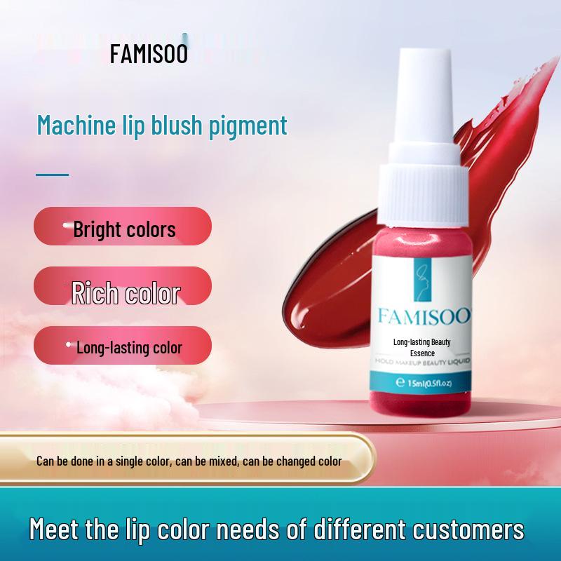 Lip PMU Pigment Machine: Fast, Long-Lasting Color with Fine Texture - Perfect for Beauty Makeup. 15ml
Lip PMU Pigment Machine: Fast, Long-Lasting Color with Fine Texture - Perfect for Beauty Makeup. 15ml