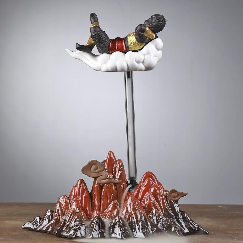 Deer Incense Burners Mountains Waterfall Backflow Smoke Censer Holder Aromatherapy Handicrafts Decoration Office Desk Home Decor білий
Deer Incense Burners Mountains Waterfall Backflow Smoke Censer Holder Aromatherapy Handicrafts Decoration Office Desk Home Decor білий