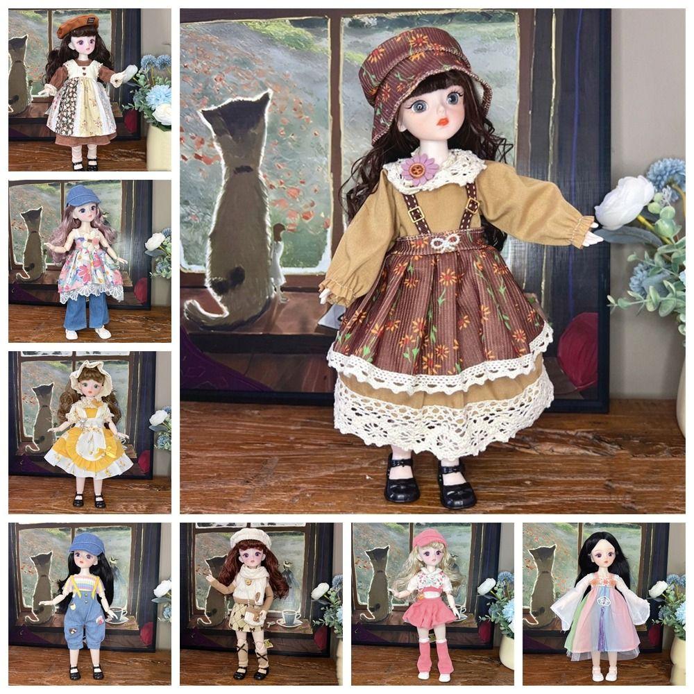 1 Set Attractive Eyes Dress Up BJD Dolls Long Hair Makeup Ball Joint Doll Babies Style 5
1 Set Attractive Eyes Dress Up BJD Dolls Long Hair Makeup Ball Joint Doll Babies Style 5