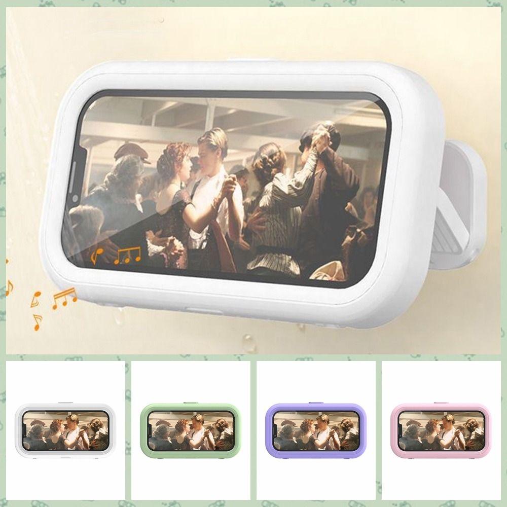 Waterproof Phone Holder Box Self-adhesive Bathroom Phone Storage Box Bathroom Phone Holder Shower рожевий
Waterproof Phone Holder Box Self-adhesive Bathroom Phone Storage Box Bathroom Phone Holder Shower рожевий