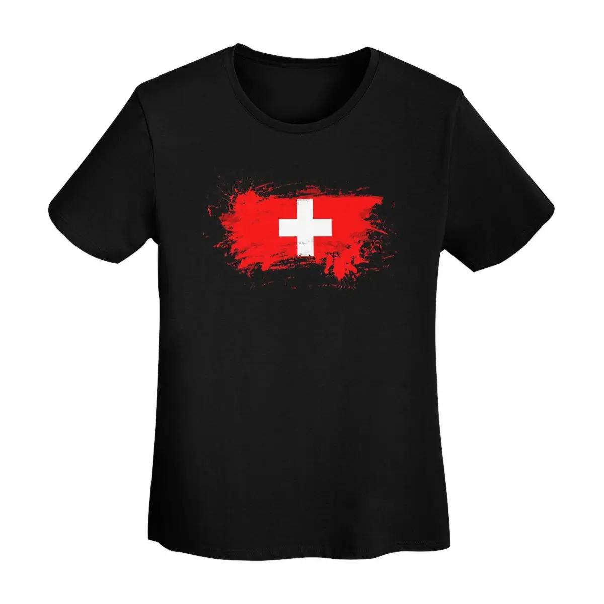 Swiss Switzerland Flag TShirt Women Short Sleeve T Shirts Round Neck Clothing Cotton Summer Tees Streetwear 4XL
Swiss Switzerland Flag TShirt Women Short Sleeve T Shirts Round Neck Clothing Cotton Summer Tees Streetwear 4XL