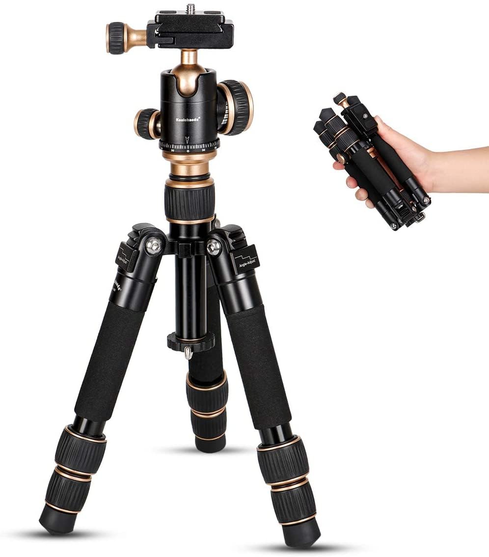 Штатив Koolehaod Mini Tripod Camera Tripod Travel Регулируемая высота Компактный настольный мини-штатив для макросъемки с весом для переноски всего 1 кг Штатив, 20,5-52 см, сумка,
Штатив Koolehaod Mini Tripod Camera Tripod Travel Регулируемая высота Компактный настольный мини-штатив для макросъемки с весом для переноски всего 1 кг Штатив, 20,5-52 см, сумка,