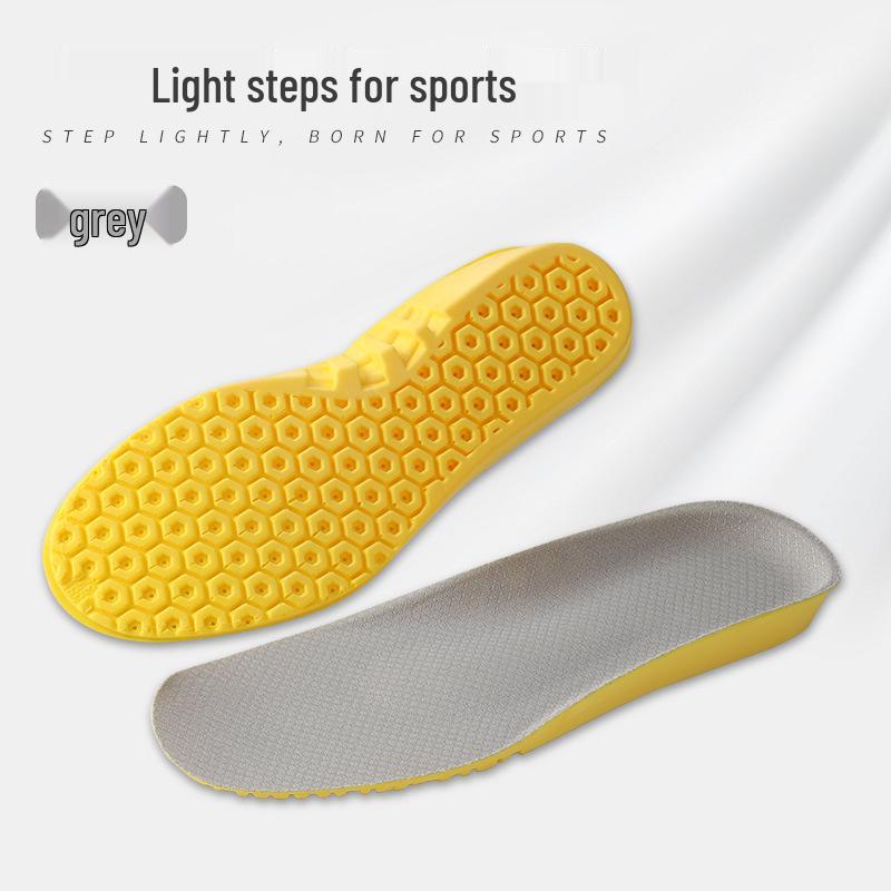 Unisex Anti-Odor PU Sports Insoles: Shock Absorbing, Breathable, Sweat-Wicking, Comfortable, Thickened Soles for Long Standing and Basketball. 45-46
Unisex Anti-Odor PU Sports Insoles: Shock Absorbing, Breathable, Sweat-Wicking, Comfortable, Thickened Soles for Long Standing and Basketball. 45-46