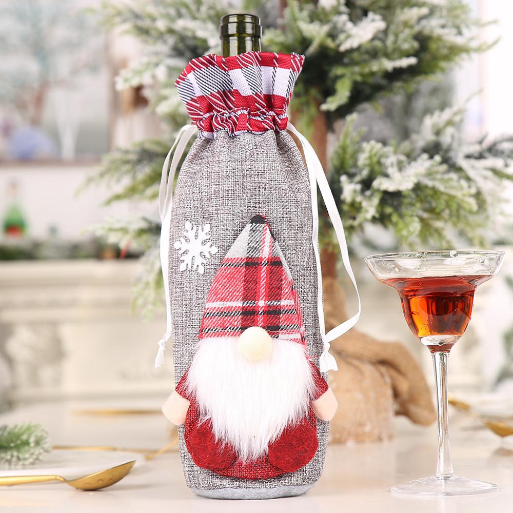 Charming Checkered Burlap Nordic Santa Wine Bottle Bag Perfect For Holiday Gifting Dcor And Gray Checkered Wine
Charming Checkered Burlap Nordic Santa Wine Bottle Bag Perfect For Holiday Gifting Dcor And Gray Checkered Wine