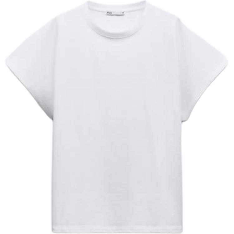 Zara Loose Fit Drop Shoulder Round Neck Pullover Comfortable Short Sleeve T-Shirt Women Tops White 2335169-250 L
Zara Loose Fit Drop Shoulder Round Neck Pullover Comfortable Short Sleeve T-Shirt Women Tops White 2335169-250 L