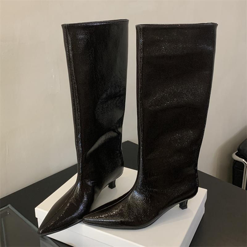 Fashion Eilyken Street Style Pointed Toe Women Knee-High Boots Sexy Fashion Slip-On Thin Low Heels Banquet Party Shoes 35 темно-червоний колір
Fashion Eilyken Street Style Pointed Toe Women Knee-High Boots Sexy Fashion Slip-On Thin Low Heels Banquet Party Shoes 35 темно-червоний колір