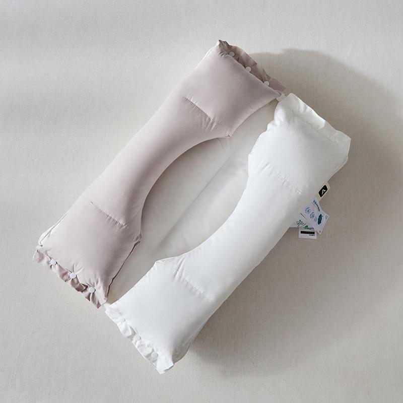 Dual-Layer Dual-Color Neck Support Pillow 800g
Dual-Layer Dual-Color Neck Support Pillow 800g