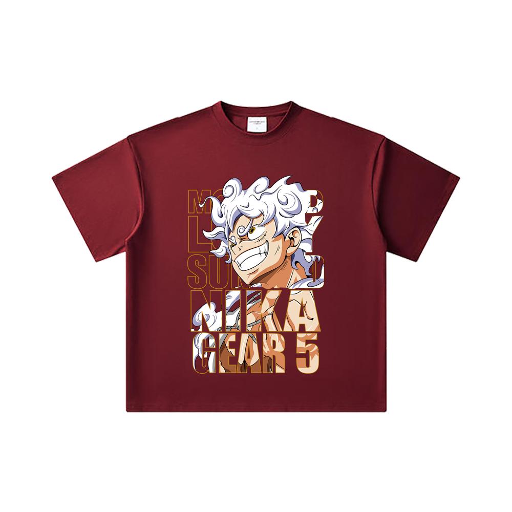 260 GSM Double Yarn 32 Count 100% Cotton One Piece V1 Nika Print Unisex Heavy Cotton T Shirt 2XL вина червоного кольору
260 GSM Double Yarn 32 Count 100% Cotton One Piece V1 Nika Print Unisex Heavy Cotton T Shirt 2XL вина червоного кольору