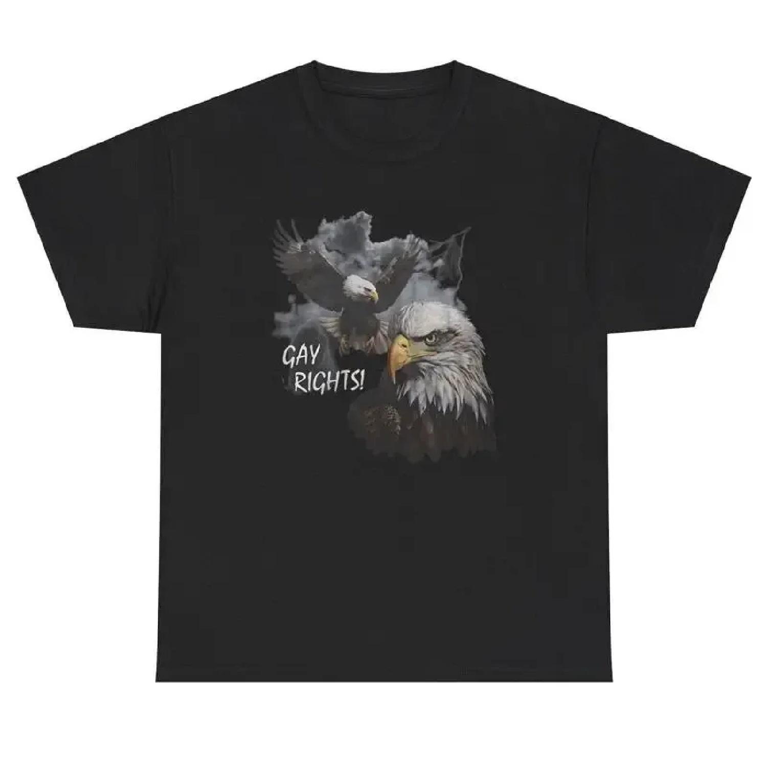 Gay Rights Bald Eagle T Shirt Funny Sarcastic LGBTQ Political Meme Humor Tee XXXXXL різнокольоровий
Gay Rights Bald Eagle T Shirt Funny Sarcastic LGBTQ Political Meme Humor Tee XXXXXL різнокольоровий