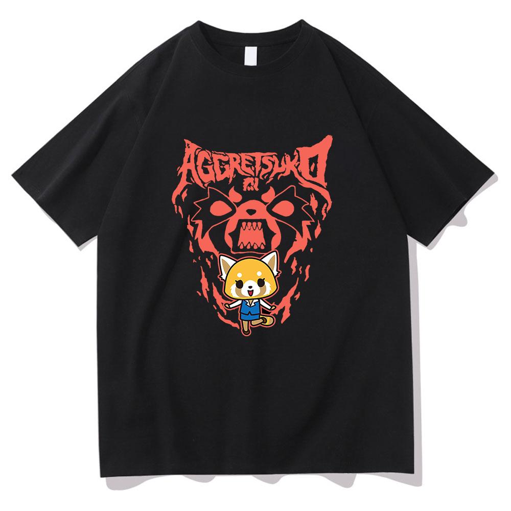Аниме Aggretsuko футболка унисекс Harajuku эстетическая мультяшная графика Kawaii Retsuko футболки унисекс уличная одежда повседневная хлопковая футболка
Аниме Aggretsuko футболка унисекс Harajuku эстетическая мультяшная графика Kawaii Retsuko футболки унисекс уличная одежда повседневная хлопковая футболка