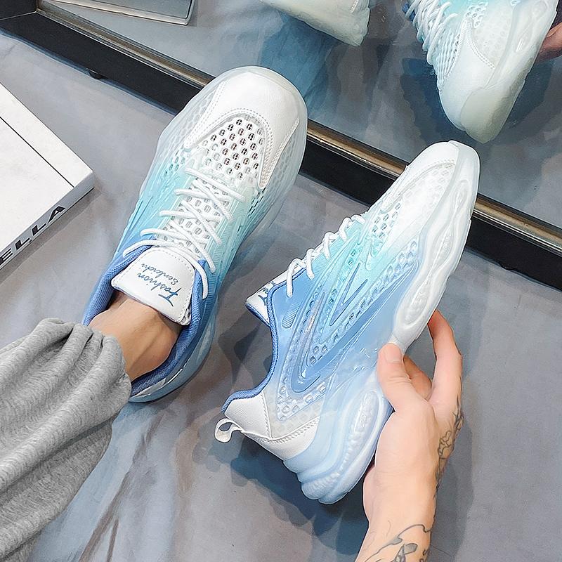 Fashion Trend New Sports Dad Shoes Men S Summer Breathable Running Shoes Fitness Soft Bottom Sneakers Wild Casual Student Shoes
Fashion Trend New Sports Dad Shoes Men S Summer Breathable Running Shoes Fitness Soft Bottom Sneakers Wild Casual Student Shoes