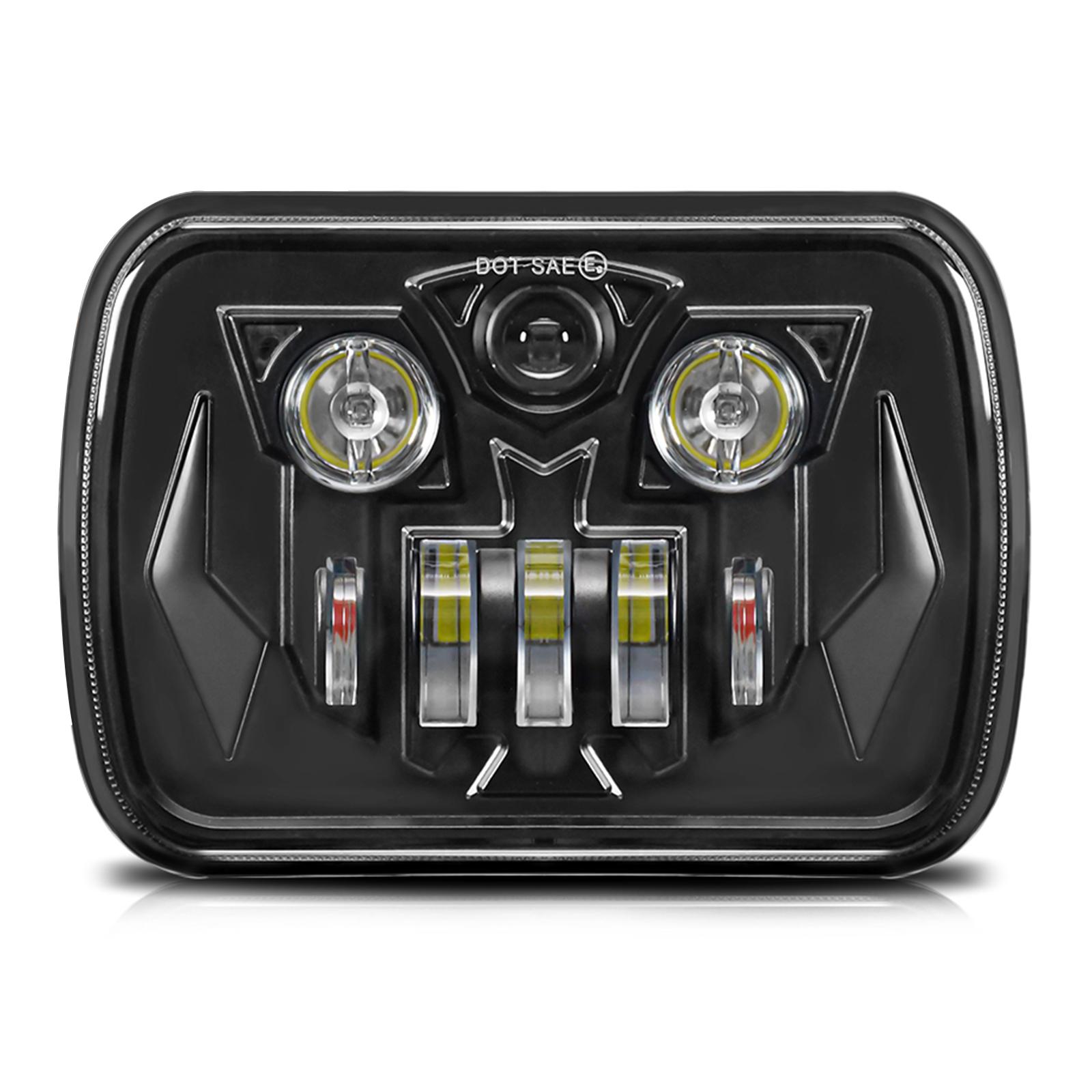 7-дюймова світлодіодна фара квадратна фара дальнє/ближнє світло ДХВ покажчик повороту для позашляховика Type A
7-дюймова світлодіодна фара квадратна фара дальнє/ближнє світло ДХВ покажчик повороту для позашляховика Type A