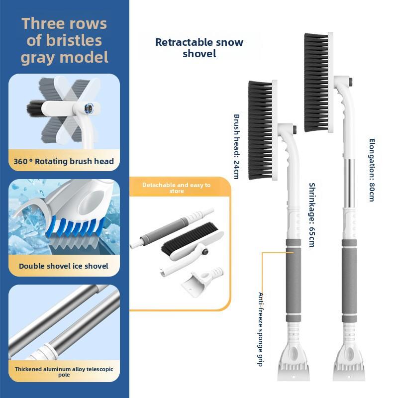 2 In 1 Car Snow Shovel Multifunctional Windshield Snow Remover Front Windshield Ice Scraping Defrost Broom Cleaner Tool
2 In 1 Car Snow Shovel Multifunctional Windshield Snow Remover Front Windshield Ice Scraping Defrost Broom Cleaner Tool