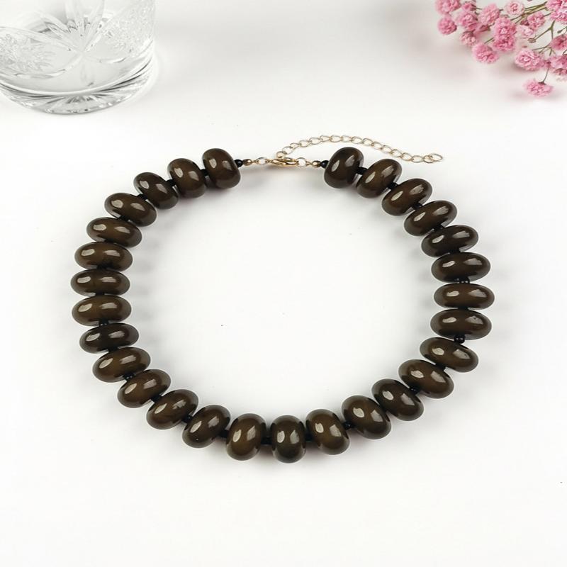 1Pcs Charms Chunky Jewelry Bohemian Fashion Casual Dopamine Resin Bead Necklace Suitable For Women Daily Vacation Wear A2
1Pcs Charms Chunky Jewelry Bohemian Fashion Casual Dopamine Resin Bead Necklace Suitable For Women Daily Vacation Wear A2