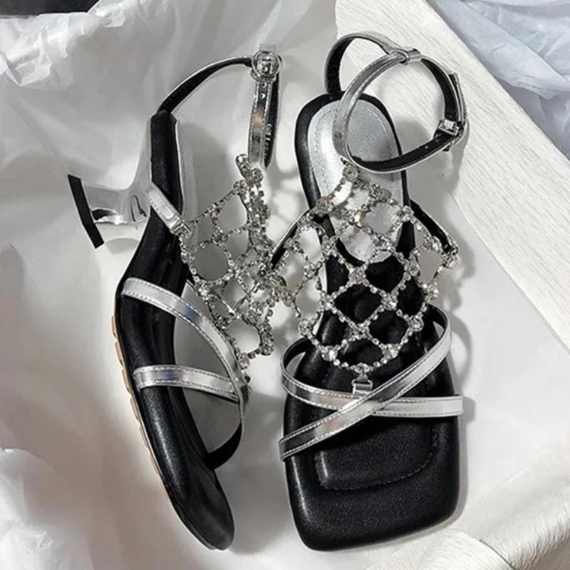 Fashion Fashion Cross Tied Strange Style Sandals Women Blingbling Rhinestone Mesh Brand Designer Shoes Elegant Open Toe Party Dress Shoe 40 серебряный
Fashion Fashion Cross Tied Strange Style Sandals Women Blingbling Rhinestone Mesh Brand Designer Shoes Elegant Open Toe Party Dress Shoe 40 серебряный