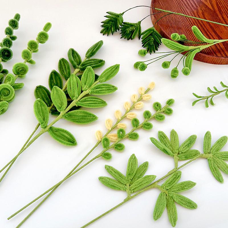 1PC Decorative Leaves Bouquet Twisting Stick Handmade Eucalyptus Leaves Home Decor Artificial Pipe Cleaner Flower Finished Plant 1pcs
1PC Decorative Leaves Bouquet Twisting Stick Handmade Eucalyptus Leaves Home Decor Artificial Pipe Cleaner Flower Finished Plant 1pcs