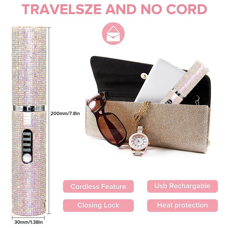 Fresh 2-In-1 Electric USB Hair Straightening Brush Multifunctional Comb Straightening Styler Hair Curler NONE розовый
Fresh 2-In-1 Electric USB Hair Straightening Brush Multifunctional Comb Straightening Styler Hair Curler NONE розовый