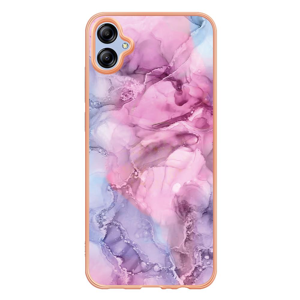For Samsung Galaxy A04e 4G/F04 4G/M04 4G YB IMD Series-16 Style E Marble Pattern TPU IMD Phone Case 2.0mm Electroplating Cover Purple
For Samsung Galaxy A04e 4G/F04 4G/M04 4G YB IMD Series-16 Style E Marble Pattern TPU IMD Phone Case 2.0mm Electroplating Cover Purple