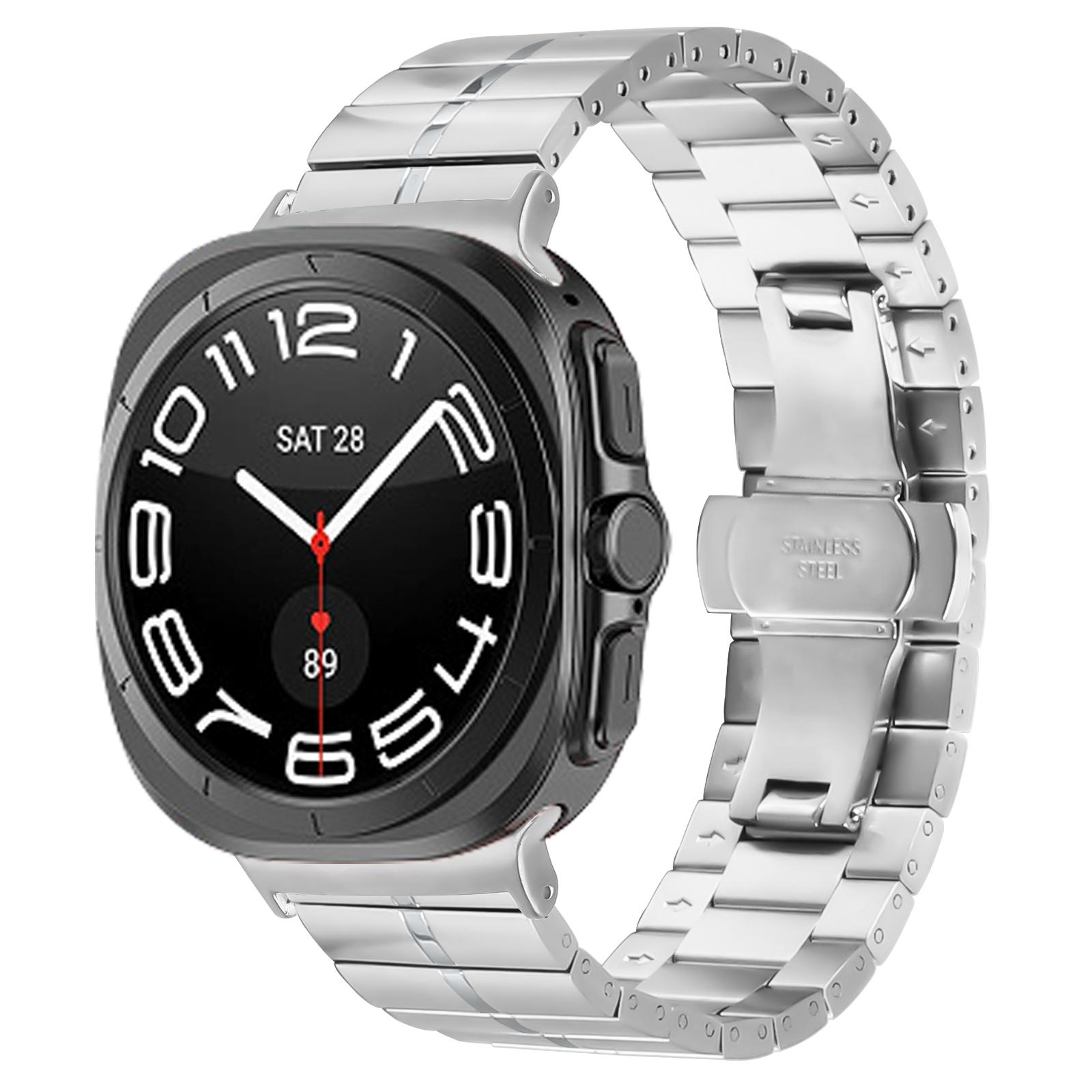 Bulk Purchasing Watch Strap for Samsung Galaxy Watch Ultra 47mm Stainless Steel Silver Band Butterfly Buckle As shown A
Bulk Purchasing Watch Strap for Samsung Galaxy Watch Ultra 47mm Stainless Steel Silver Band Butterfly Buckle As shown A