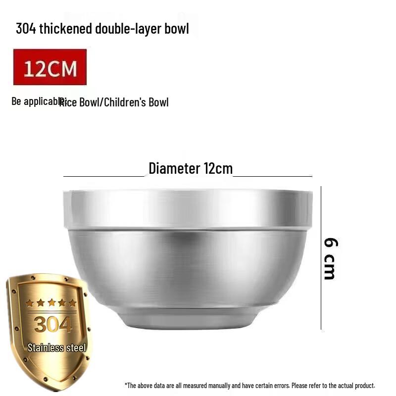 Morona 304 Stainless Steel Double-Layer Insulated Bowl
Morona 304 Stainless Steel Double-Layer Insulated Bowl