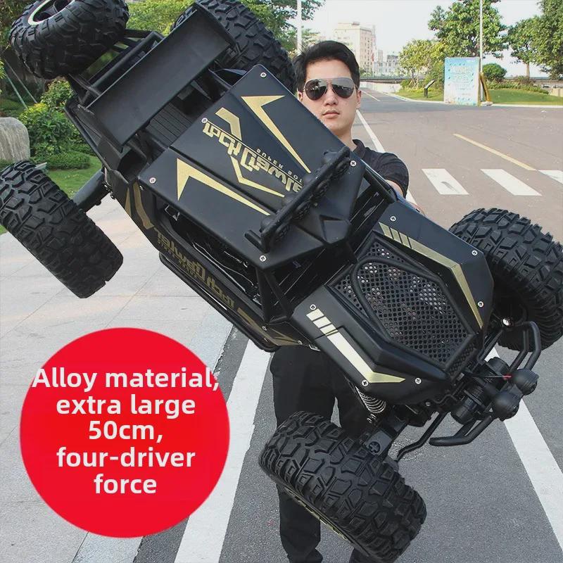 1:8 масштаб 50 см сплав альпинистский радиоуправляемый автомобиль - 4WD внедорожный монстр-трак игрушка Single Battery Package
1:8 масштаб 50 см сплав альпинистский радиоуправляемый автомобиль - 4WD внедорожный монстр-трак игрушка Single Battery Package