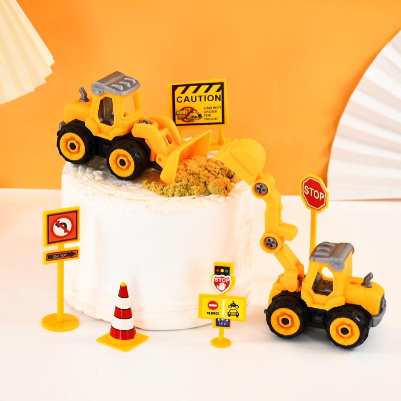 Engineering Vehicle Cake Decorations Excavator Car Construction Cake Toppers Kids Boys Construction Birthday Party Favors Supply
Engineering Vehicle Cake Decorations Excavator Car Construction Cake Toppers Kids Boys Construction Birthday Party Favors Supply